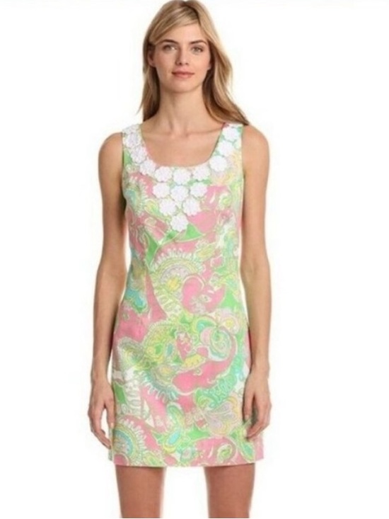 Lilly Pulitzer Dresses & Skirts - Lilly Pulitzer Nina Shift Dress in Multi Chin Chin Sz 10